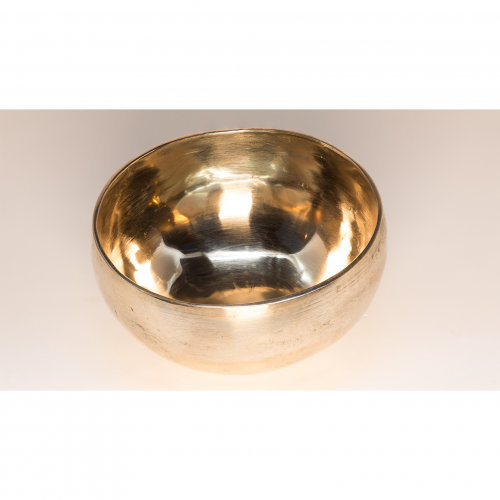 Hand-hammered Tibetan singing bowl 400g with mallet