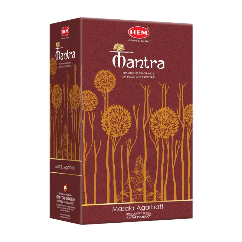 HEM Masala - Mantra Incense Sticks