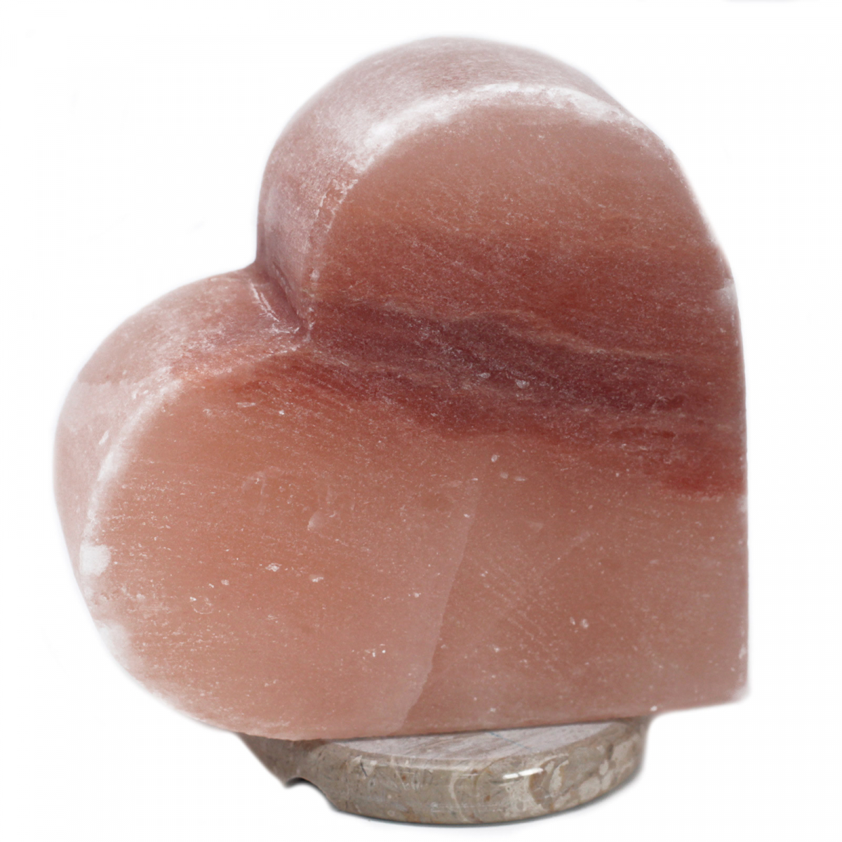 Himalayan Salt Lamp Heart - Multicolor