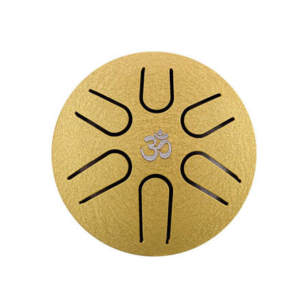Hluru Mini Tongue Drum - 6 Notes A-Minor (minor) Gold