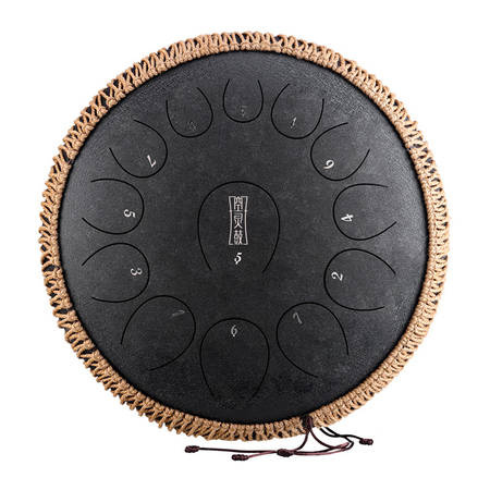 Hluru TY13-14 Tongue Drum - 13 Tones - 36cm - C-MAJOR Meteorite