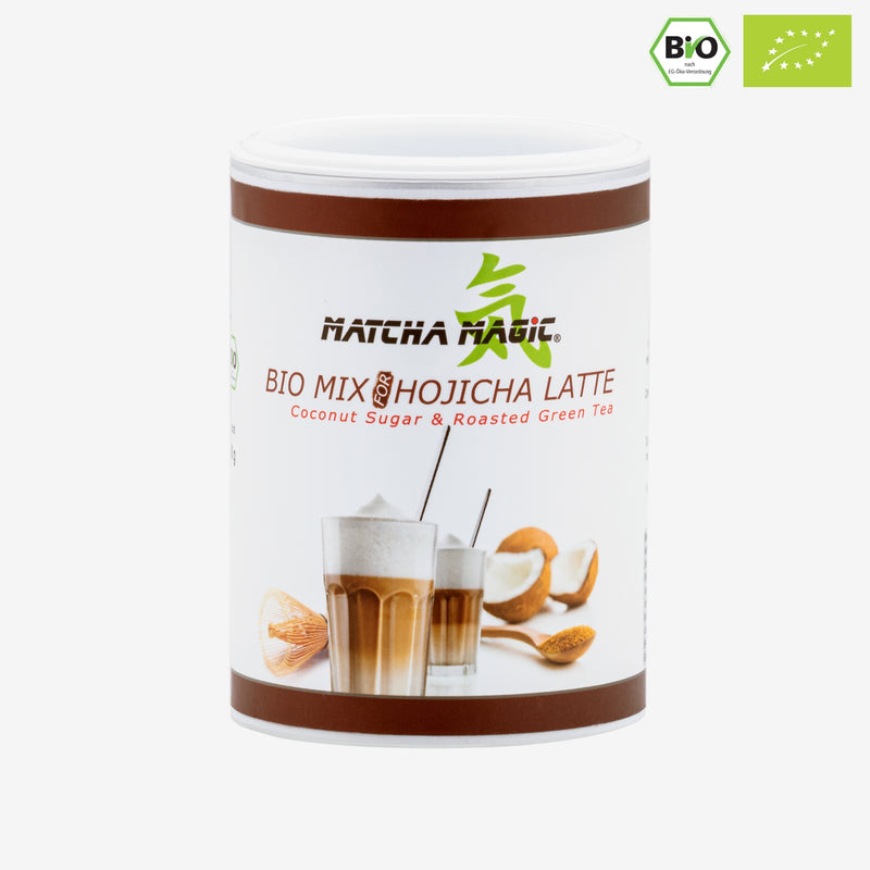 Hojicha Latte BIO Mix - 200 g (roasted green tea + coconut sugar)