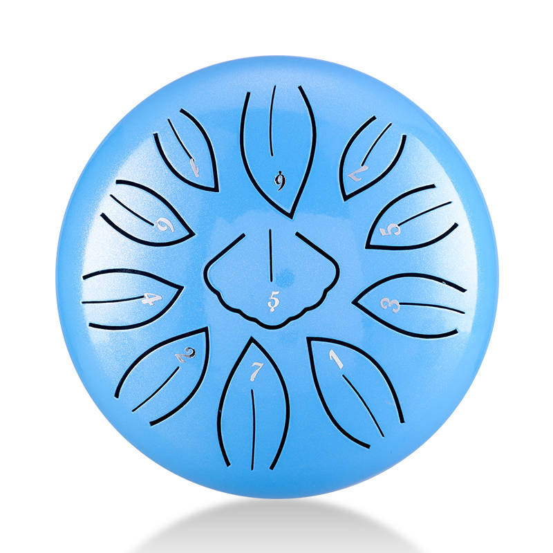Huashu Ginkgo Tongue Drum 11 tones C-MAJOR (major) blue