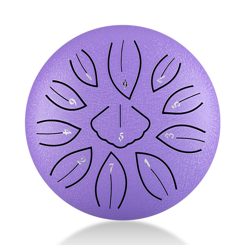 Huashu Ginkgo Tongue Drum 11 tones C-MAJOR (major) purple