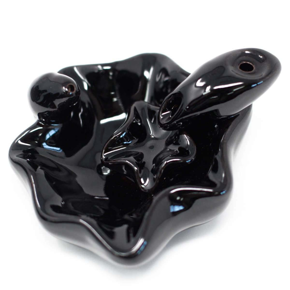 Incense Cone Holder - Flowing Smoke Waterfall