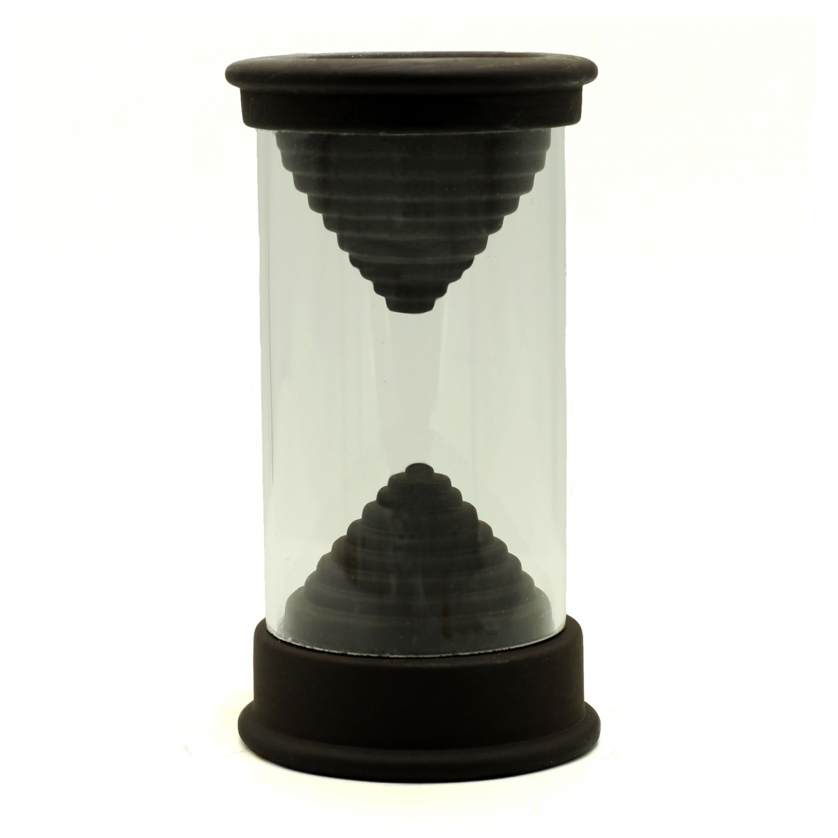 Incense Cone Holder with Flowing Smoke - Hourglass