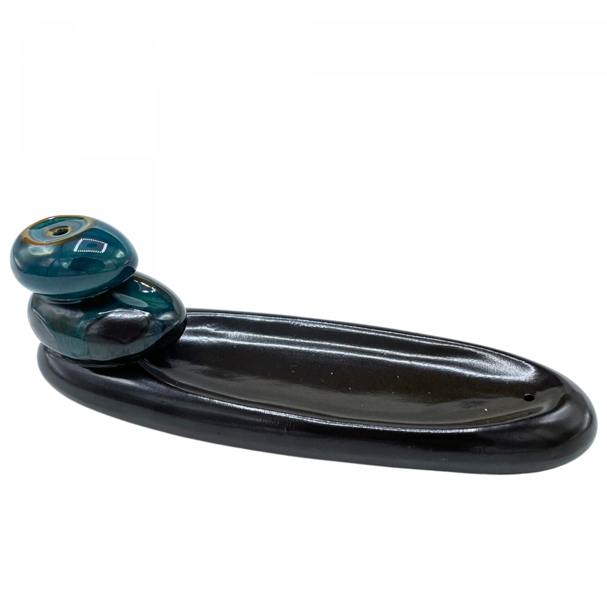 Incense Cone Holder with Flowing Smoke - Zen Pabbles