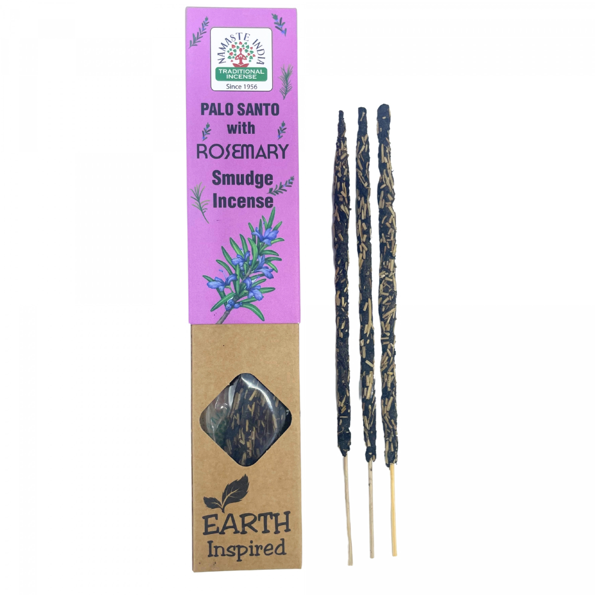 Incense sticks inspired by earth - Palo Santo and Rosemary