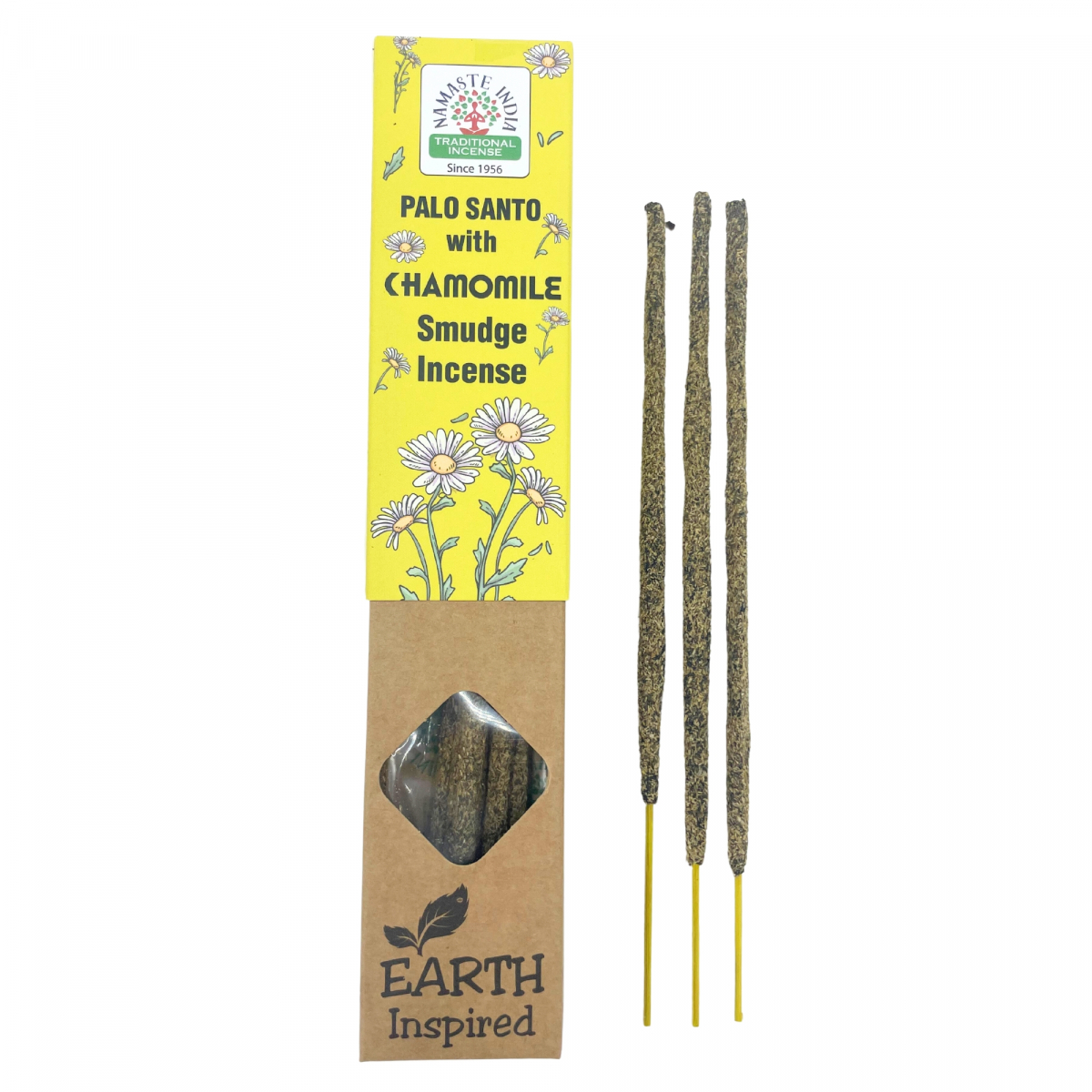 Incense sticks inspired by the earth - Palo Santo and Chamomile