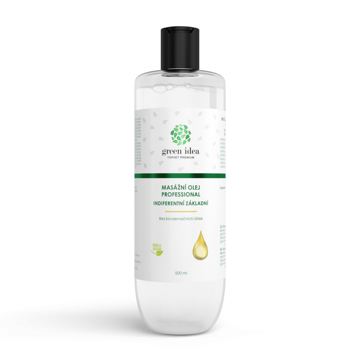 Indifferent Basic Massage Oil, 500ml