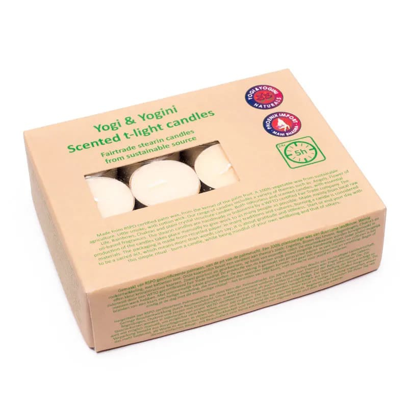 JASMINE Tea Candles, 24pcs