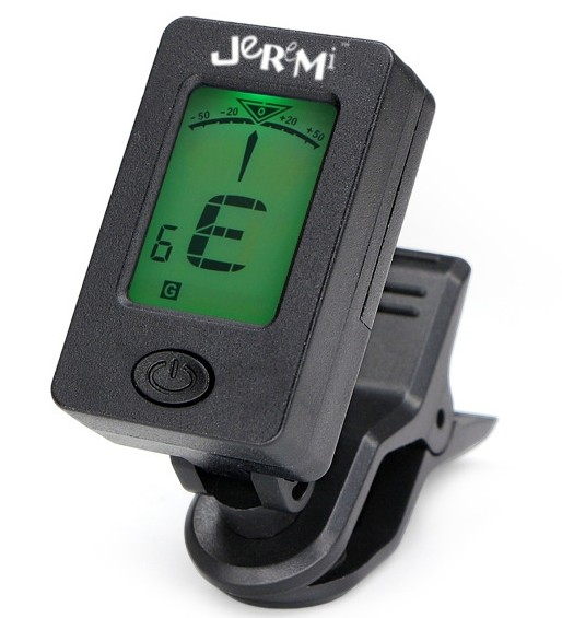 Jeremi A9 - Clip-on Tuner for Guitar - Ukulele - Bass - Violin