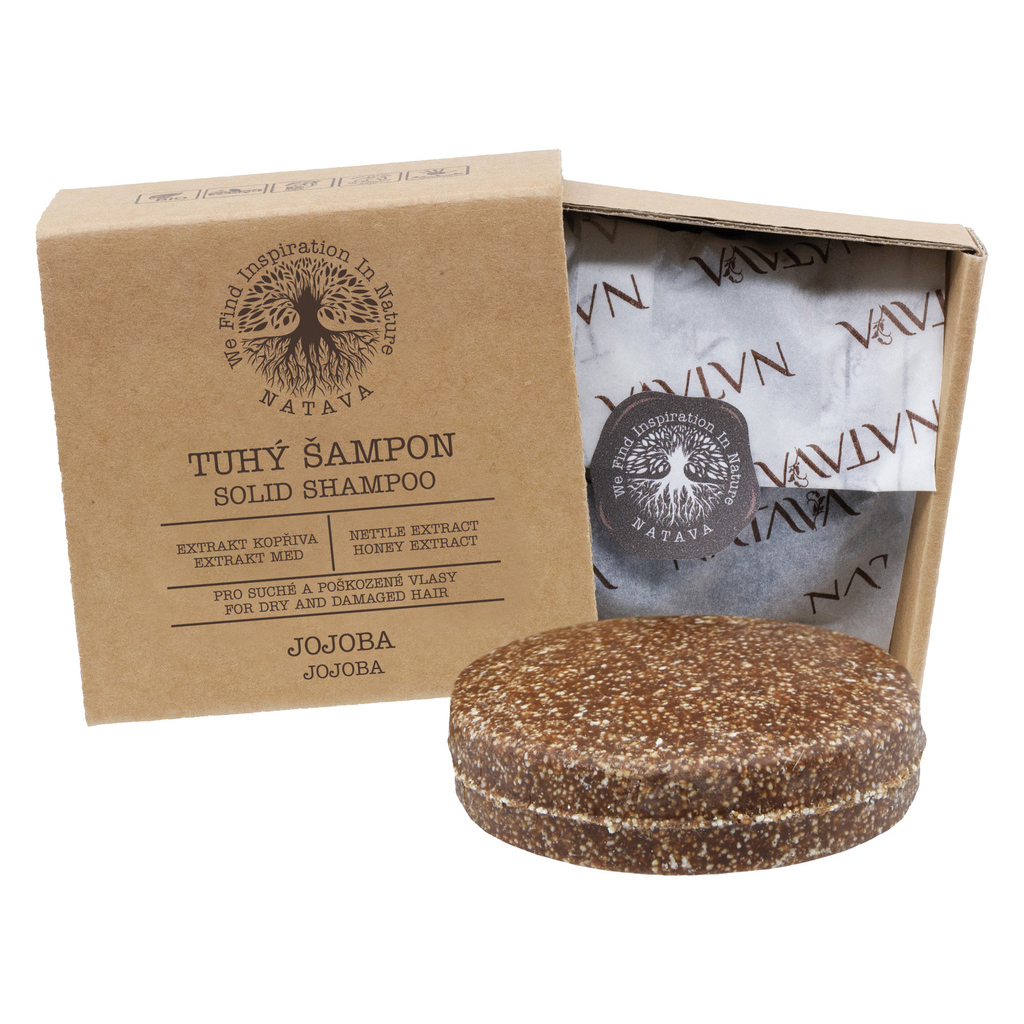 Jojoba Solid Shampoo - For Dry and Damaged Hair