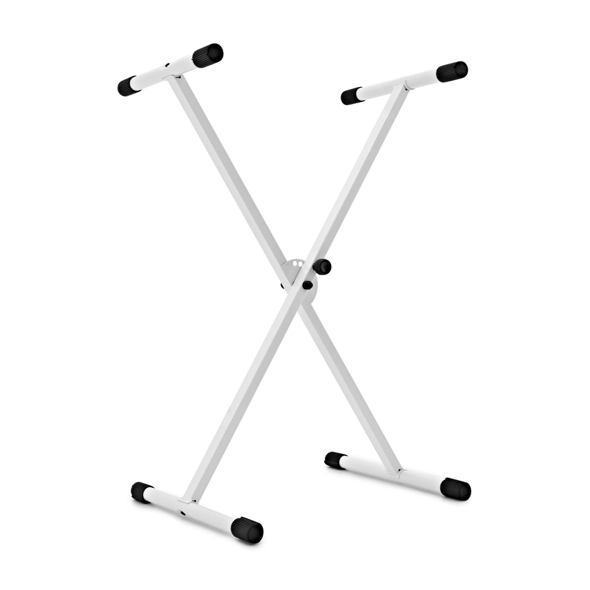 KA-LINE Q-1XC White – white X keyboard stand, load capacity 18 kg