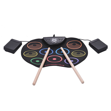 KERA AUDIO G766 – electronic roll-up drum kit with pedals