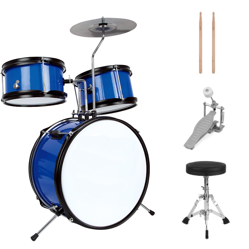 Kera Audio ZPD-3 Junior Drum Set in Blue