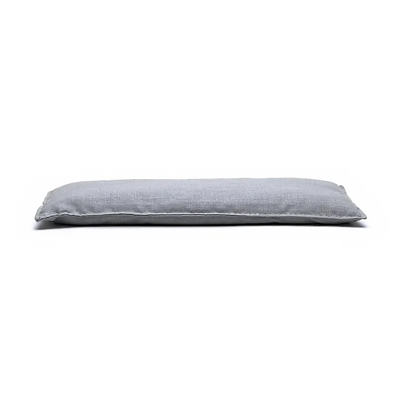 Lavender and Organic Flaxseed Eye Pillow - Brownish Grey, 140 g (22×8 cm)