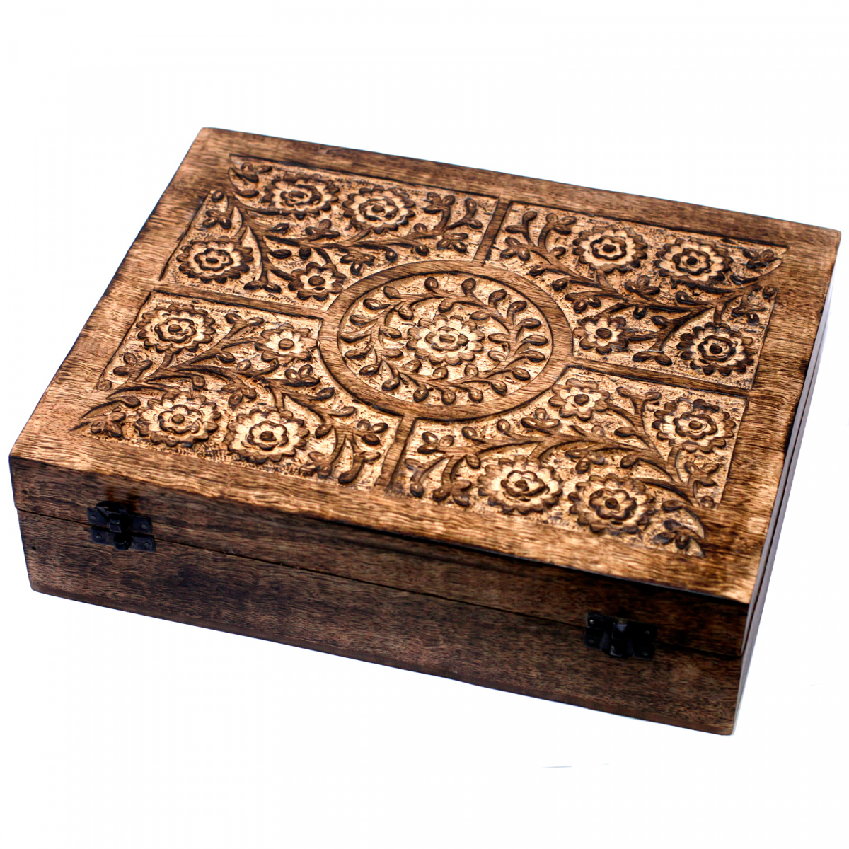 Mango Wooden Box for 80x Essential Oils