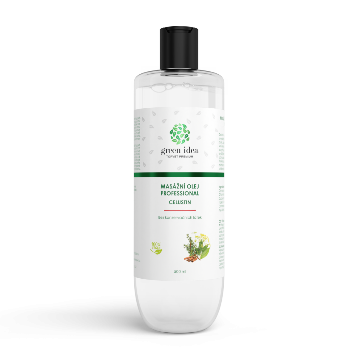 Massage Oil - Celustin, 500ml