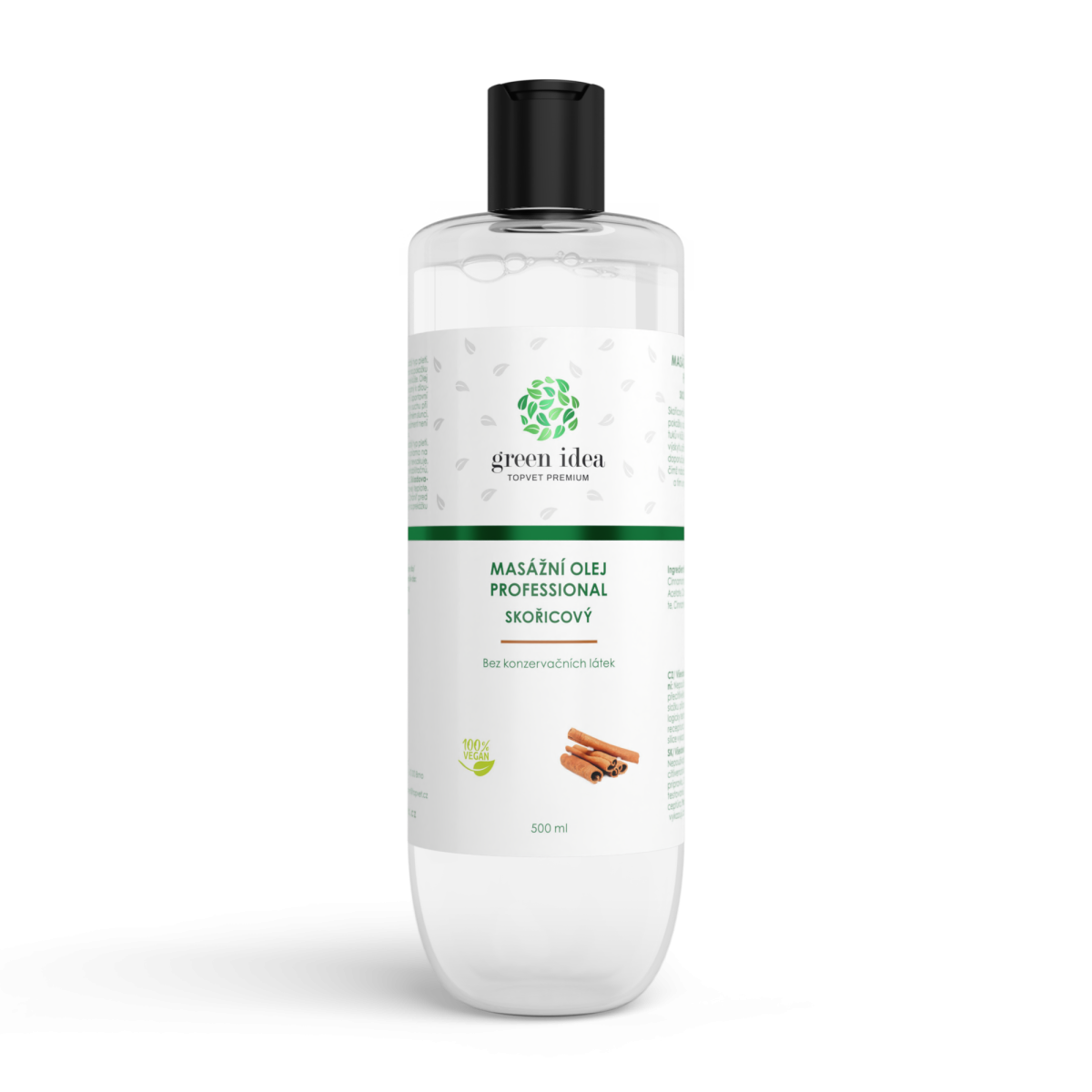 Massage Oil - Cinnamon, 500ml
