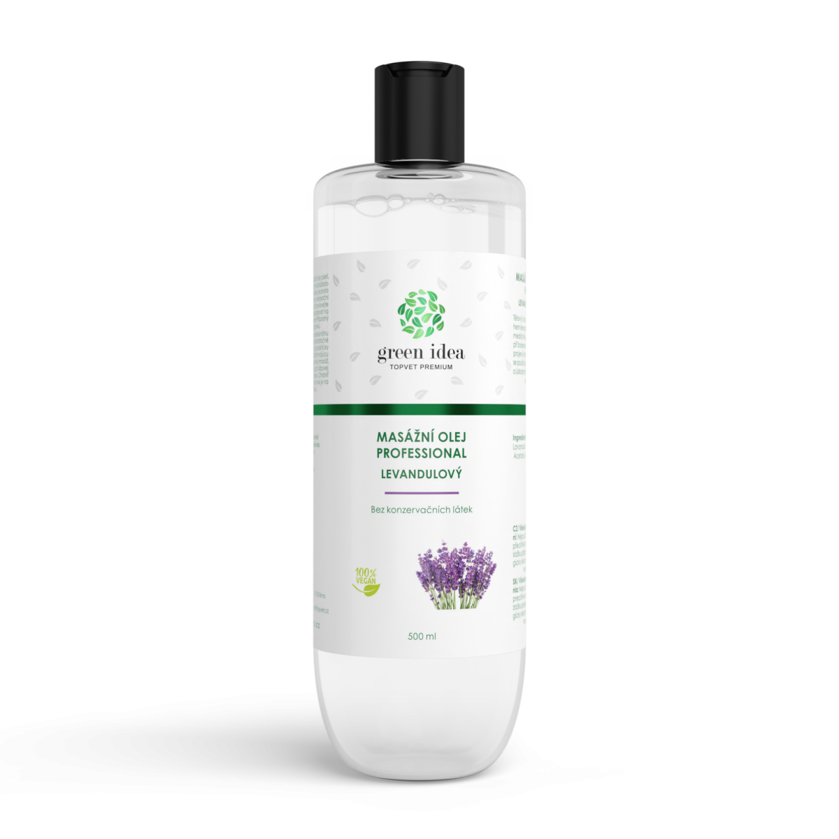 Massage Oil - Lavender, 500ml