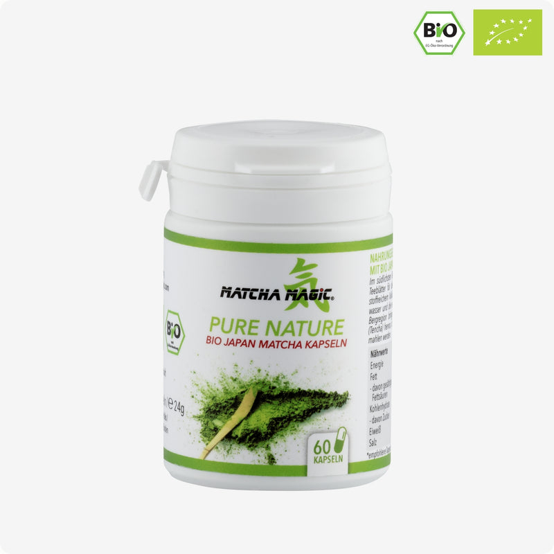 Matcha Capsules BIO - 60 pcs (300 mg/capsule)