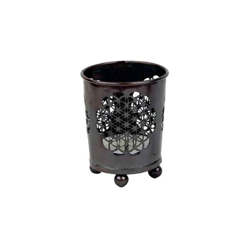 Metal Candle Holder - Flower of Life (6x5cm)