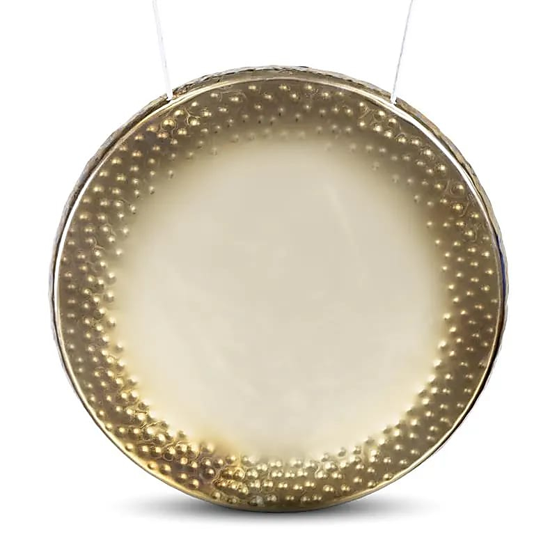 Mirror Gong Coloured Edge 70 cm - polished meditation gong (5.8 kg)