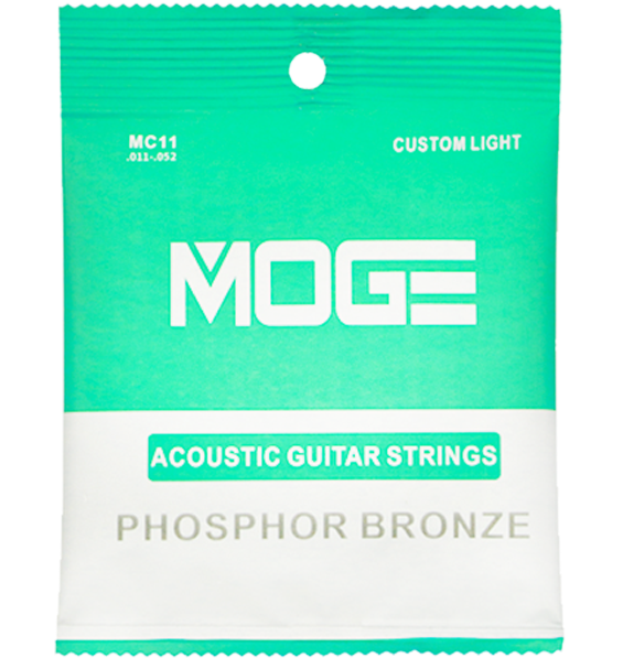 MOGE MC11 Custom Light Phosphor Bronze Acoustic Guitar Strings