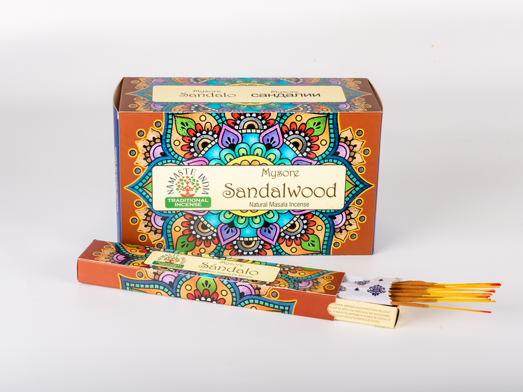 Namaste India Fragrance Sticks - Sandalwood