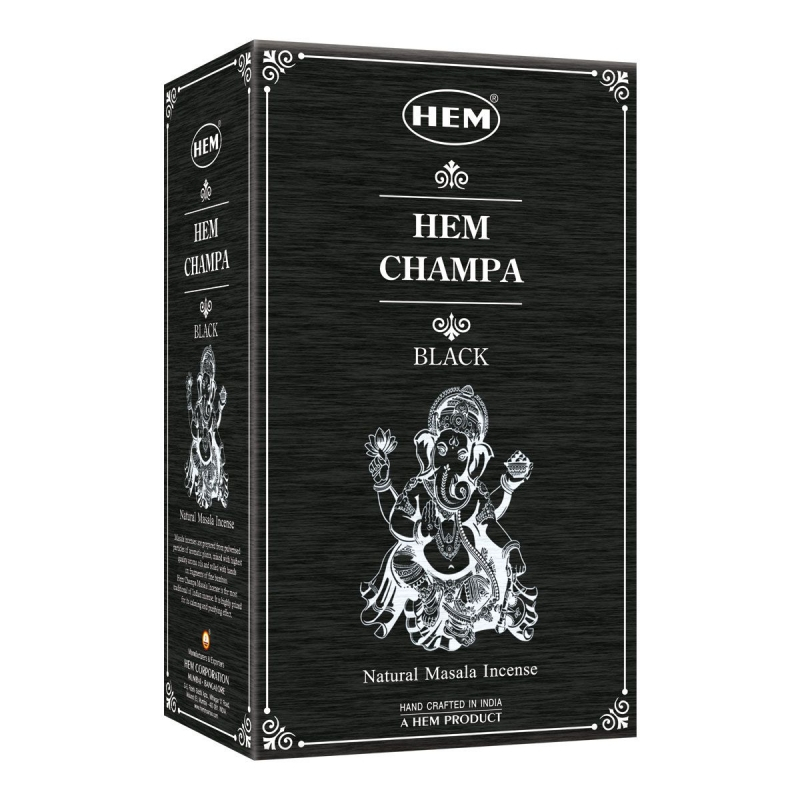 Natural HEM Masala Incense Sticks - Black Champa