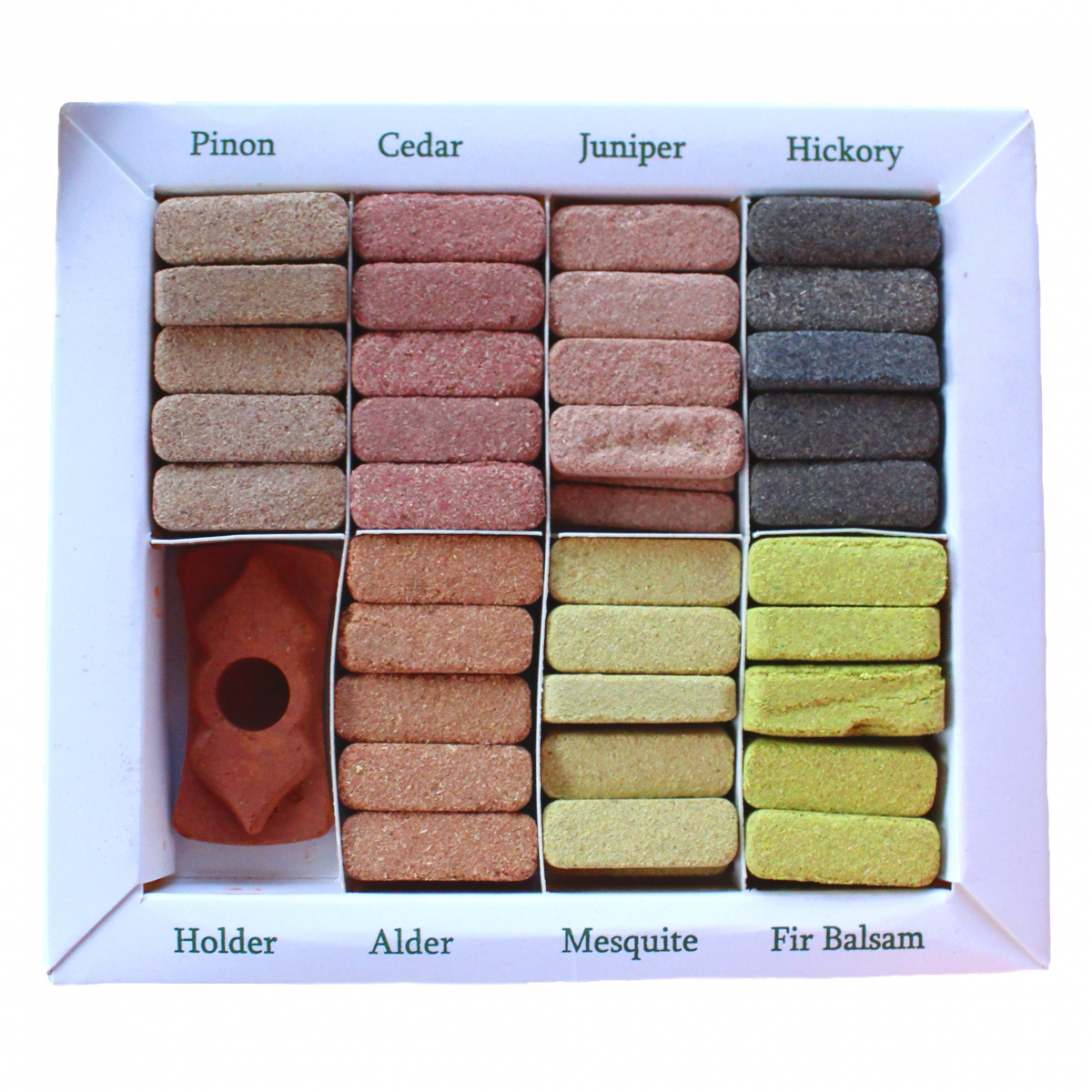 Natural Scented Bricks - Earthy Himalaya, 70pcs