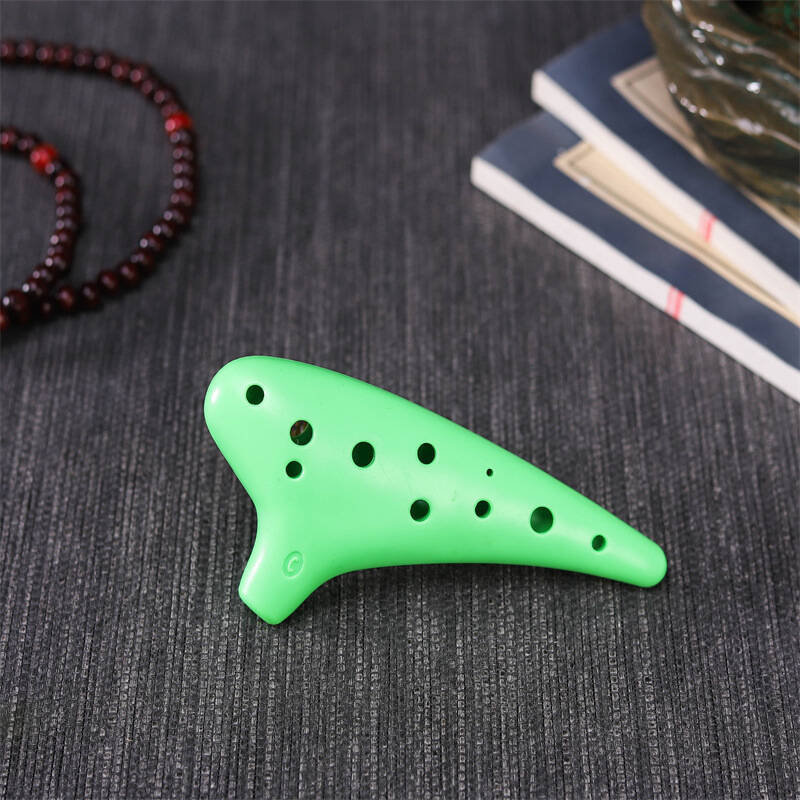 Ocarina Forest Whisper - 12-hole - Green - 13 cm