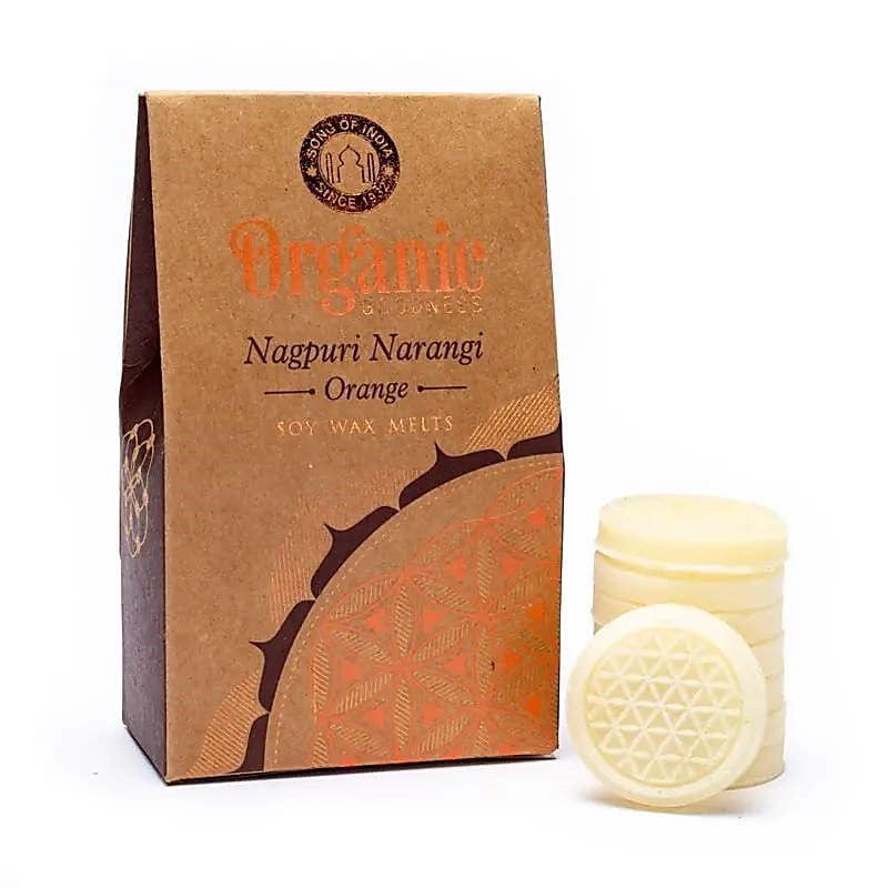 Organic Scented Wax - Orange (Nagpuri)