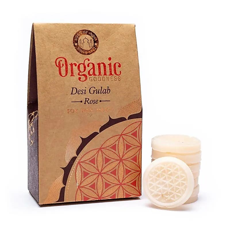 Organic Scented Wax - Rose (Desi Gulab)