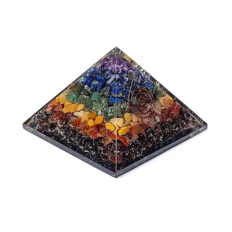 Orgonite Pyramid – 7 Chakras