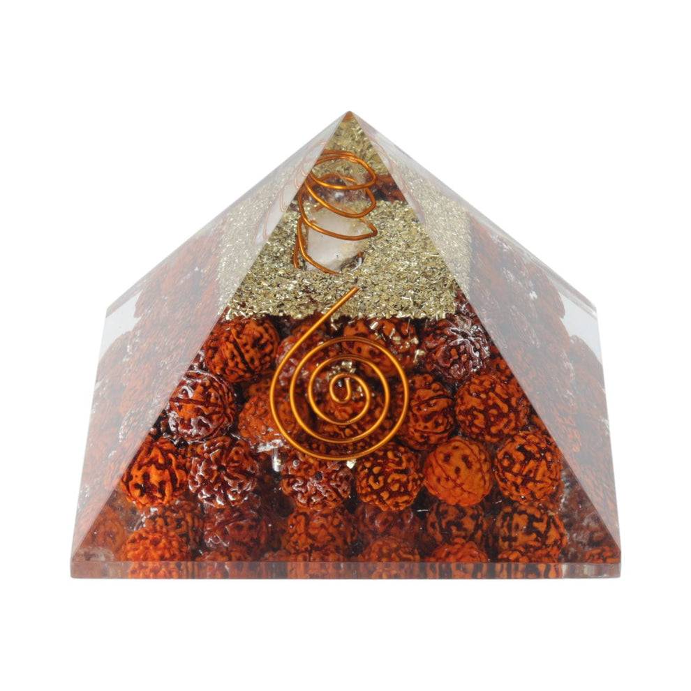 Orgonite Pyramid – Rudraksha