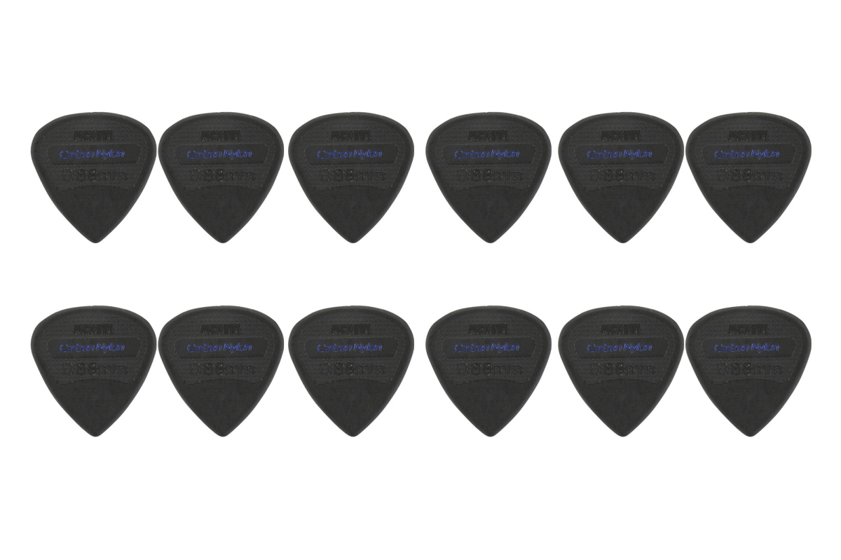 Pick Boy Carbon Nylon 0.88 mm – Guitar Picks Set of 12