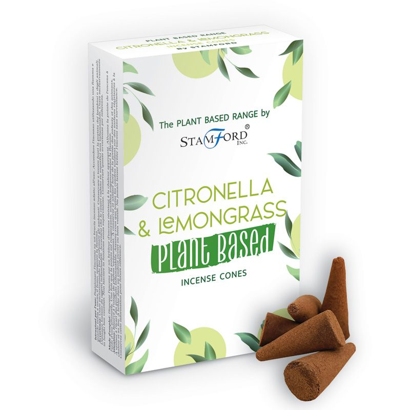 Plant-Based Scented Cones - Citronella and Lemongrass