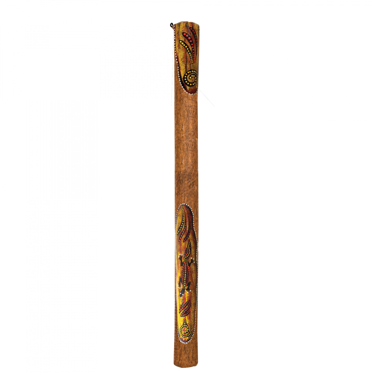 Rain Stick Bamboo + Bark - Native American Paintings 100 cm