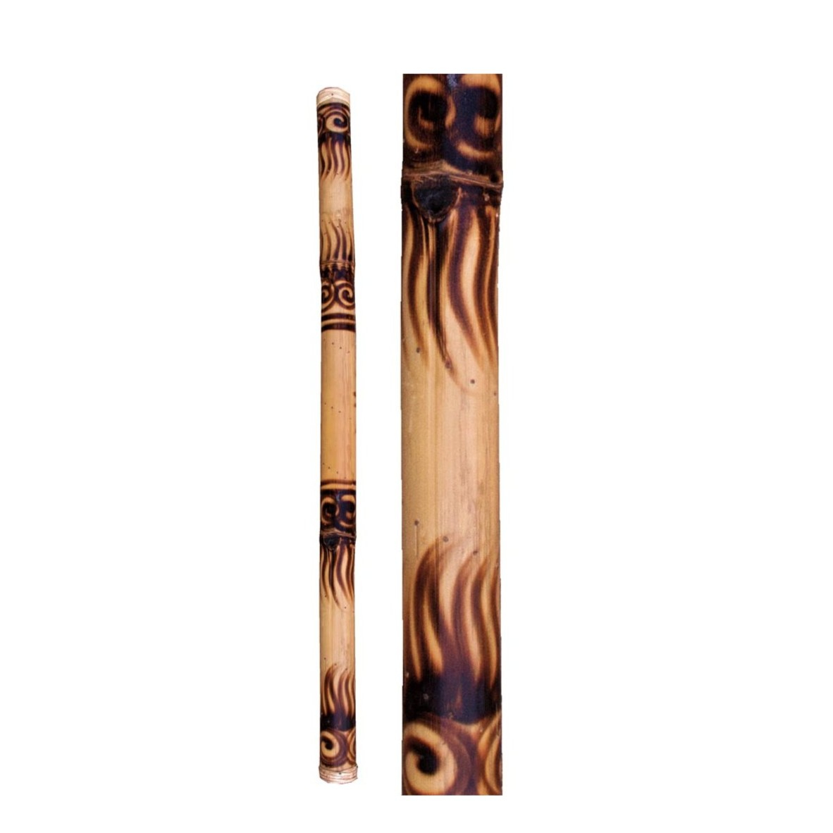 Rainstick Bamboo - Scorched by Fire 120cm