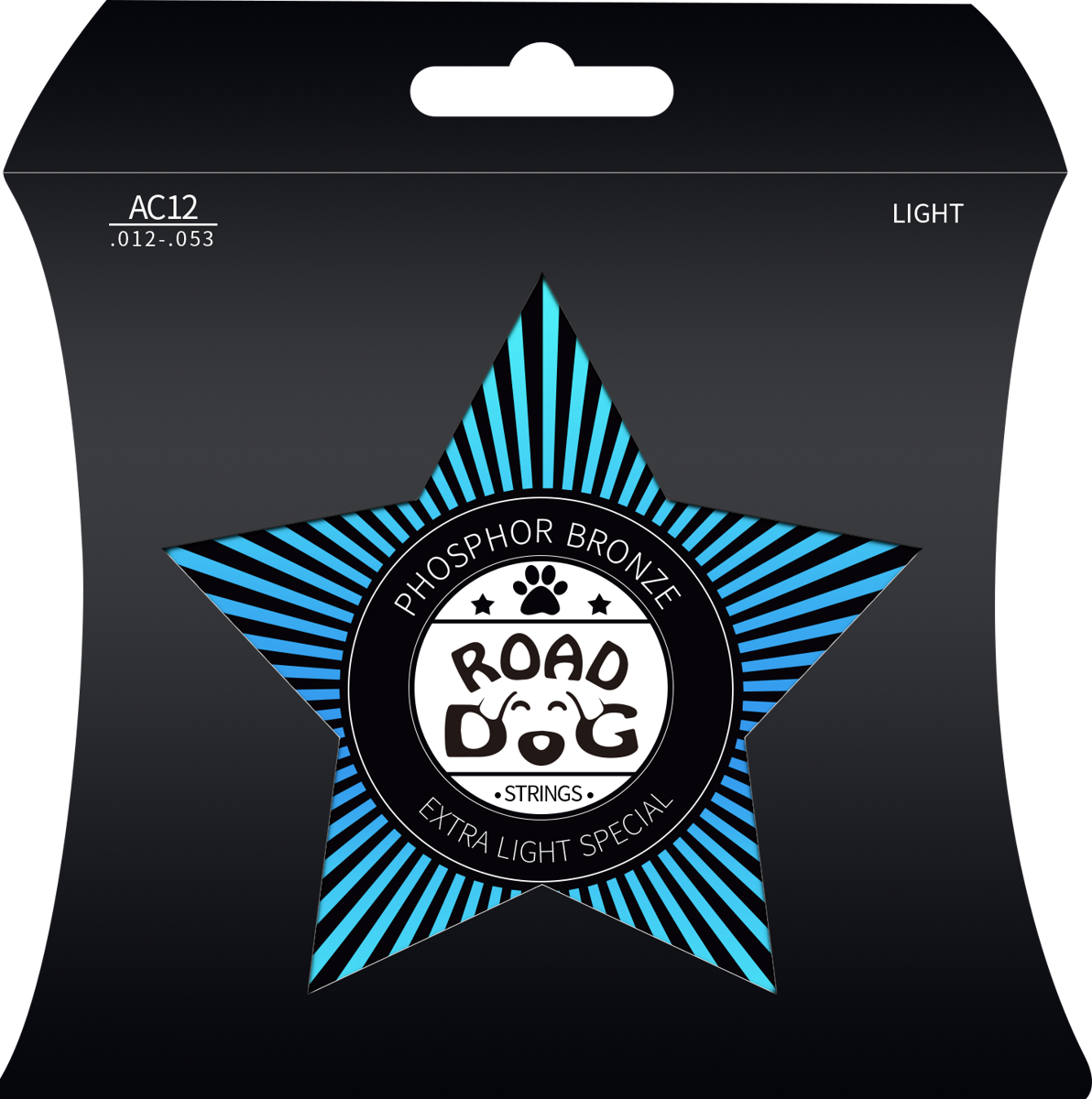 ROAD DOG AC12 Light Phosphor Bronze Acoustic Guitar Strings