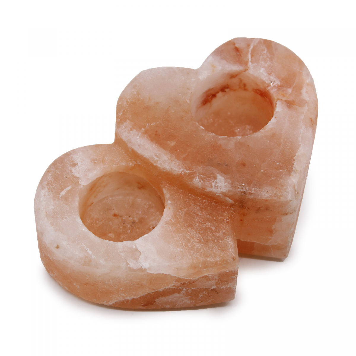 Salt Lamp - Double Heart