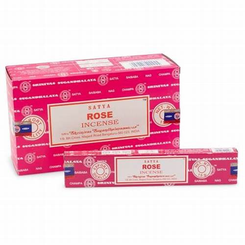 Satya Natural Rose Incense Sticks