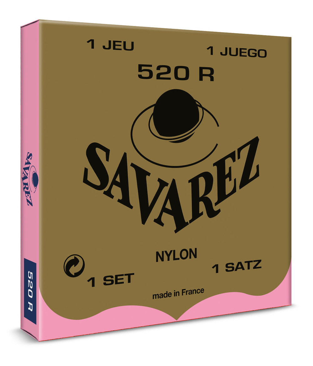 SAVAREZ 520R – nylon strings for classical guitar Normal Tension