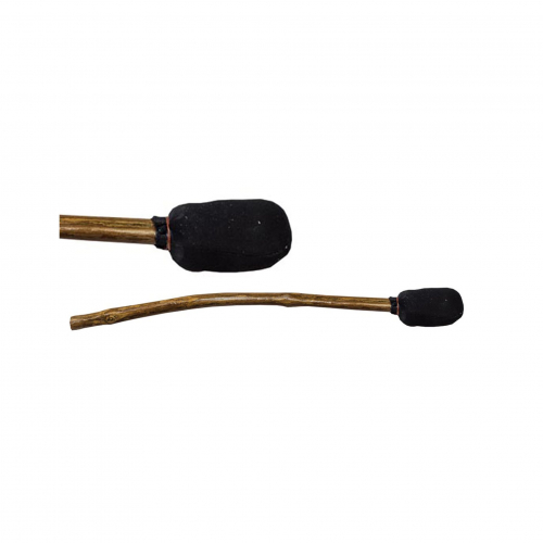 Shamanic Drum Stick - Wood - Fabric