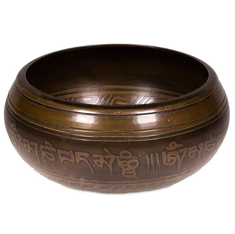 Singing Tibetan Bowl with Tara Relief ±550g