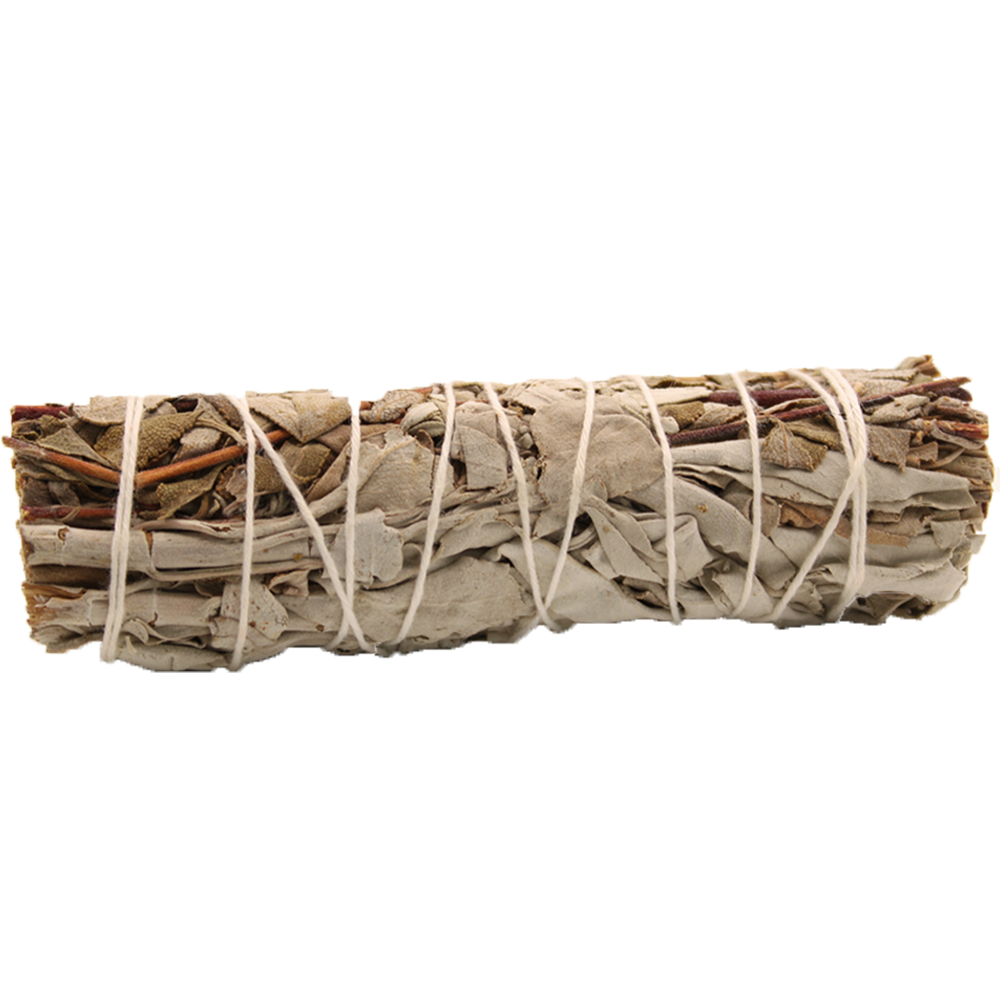 Smudge 10cm - White and Royal Sage
