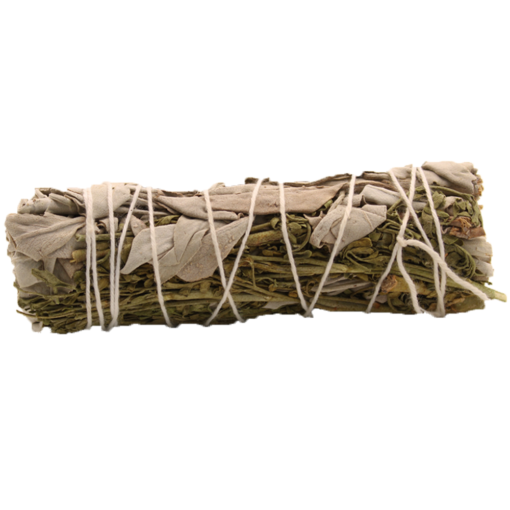 Smudge 10cm - White Sage and Fragrant Rue