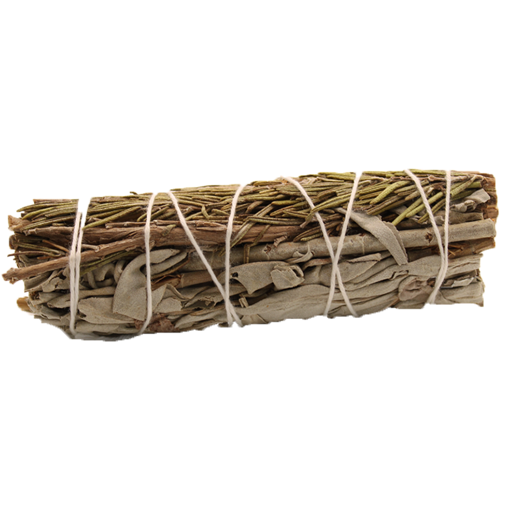 Smudge 10cm - White Sage and Rosemary